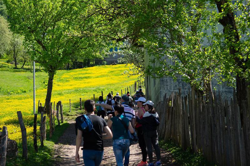 თაგო-სხალთის ახალ მარშრუტზე ტურისტებს საინტერესო მოგზაურობა ელით