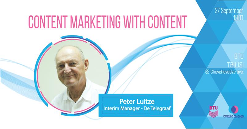 Content Marketing with Content - მარკეტინგული ვორკშოპი