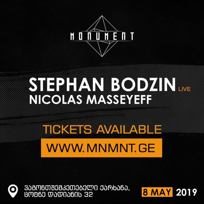 მალე STEPHAN BODZIN  საქართველოში დაუკრავს!