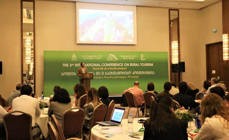 ბათუმში სოფლის ტურიზმის საერთაშორისო კონფერენცია მიმდინარეობს