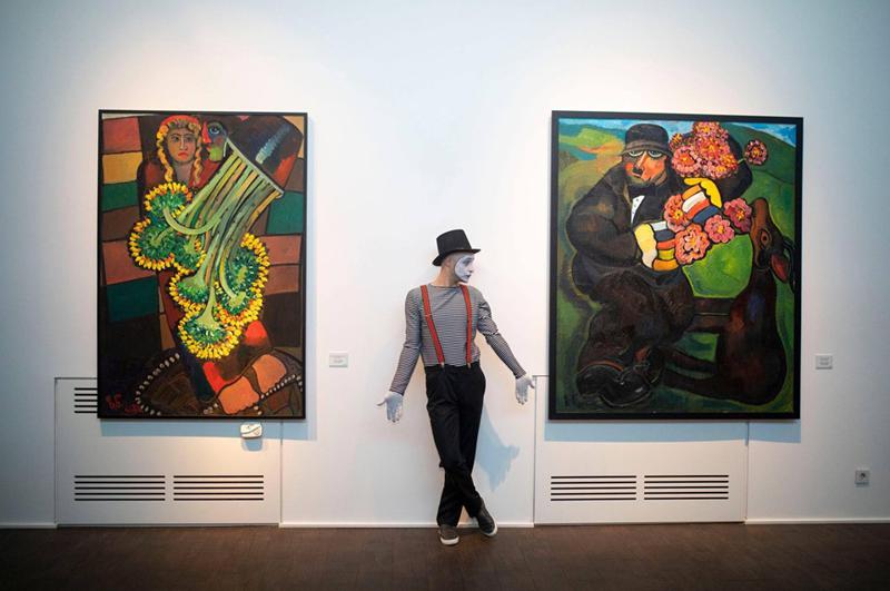 თანამედროვე ხელოვნების მუზეუმში, ზურაბ წერეთლის პერსონალური გამოფენა "ჩარლი ჩაპლინი თბილისში" გაიხსნა