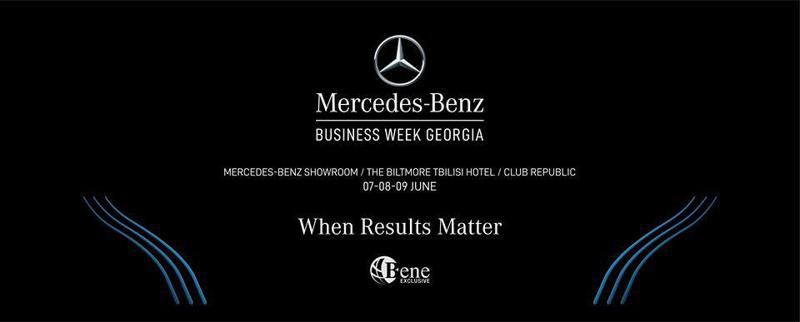 Mercedes-Benz Business Week პირველად საქართველოში ჩატარდება