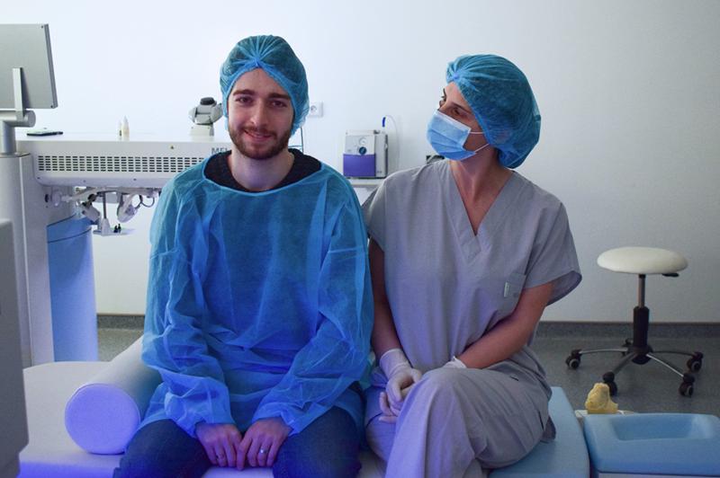 პირველი ქართველი ოფთალმოლოგის შვილთაშვილმა მხედველობის ლაზერული კორექცია ოფთალმოლოგიის ეროვნულ ცენტრში გაიკეთა