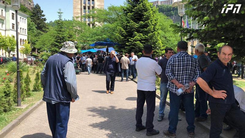 ჭიათურაში მაღაროელებმა გაფიცვა შეწყვიტეს