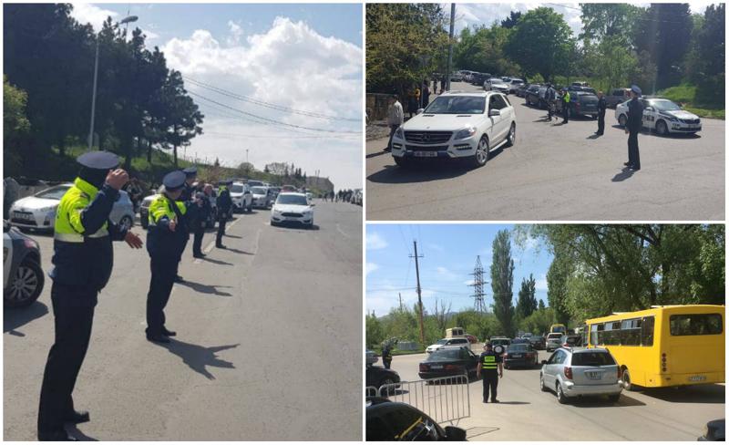 რა მდგომარეობაა თბილისში მდებარე სასაფლაოებთან მისასვლელ გზებზე - ფოტოები ადგილიდან