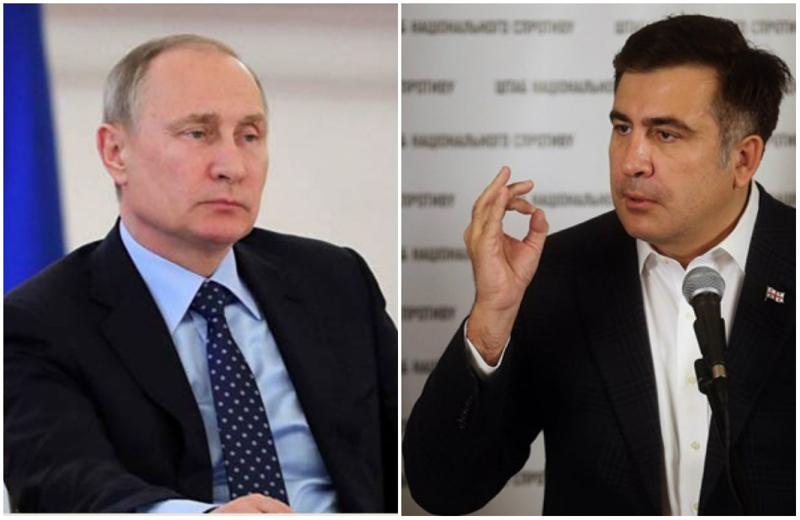 სააკაშვილი პუტინის საპასუხოდ - "ვლადიმირ ვლადიმირის ძევ, ახლად გამომცხვარო ტროლო, ჩვენ უკრაინელებთან თავად გავერკვევით"
