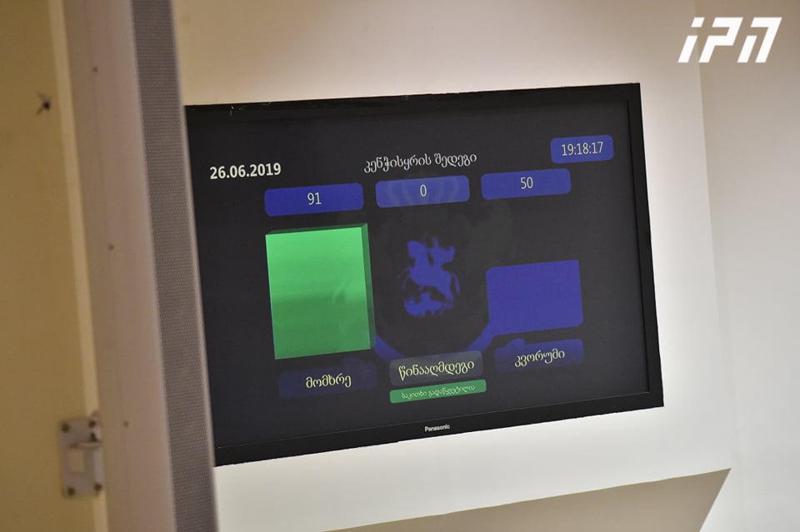 "ქართული ოცნების" წევრები, რომლებმაც ნიკა მელიასთან დაკავშირებით კენჭისყრაში მონაწილეობა არ მიიღეს