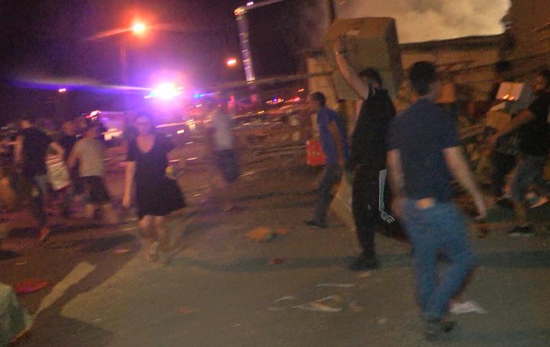 ე.წ. ჩინელების ბაზარში ხანძარი ლოკალიზებულია - დამწვარია დაახლოებით 1000 კვ.მ