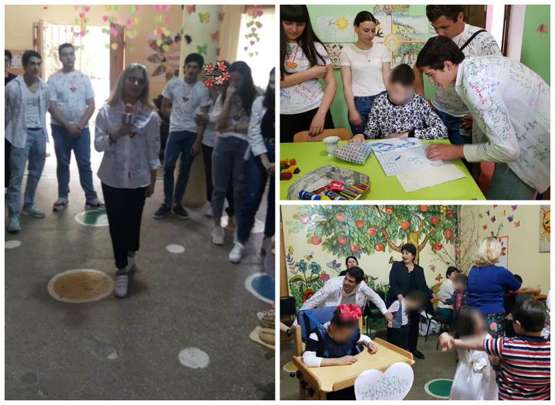 "ბედნიერება სრულყოფილია, თუ სხვასაც გაუზიარებ" - ქუთაისელმა მოსწავლეებმა ბანკეტზე უარი თქვეს და ბავშვთა სახლს ესტუმრნენ