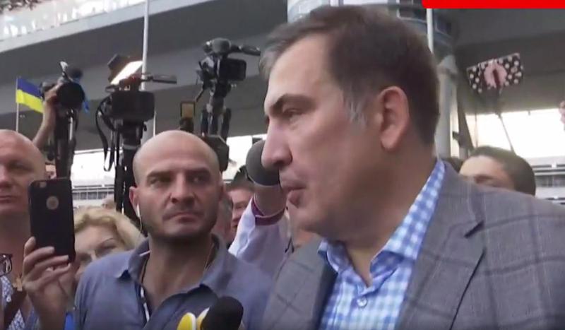 "საქართველოშიც მალე დავბრუნდები" - სააკაშვილის პირველი კომენტარი უკრაინაში ჩასვლის შემდეგ