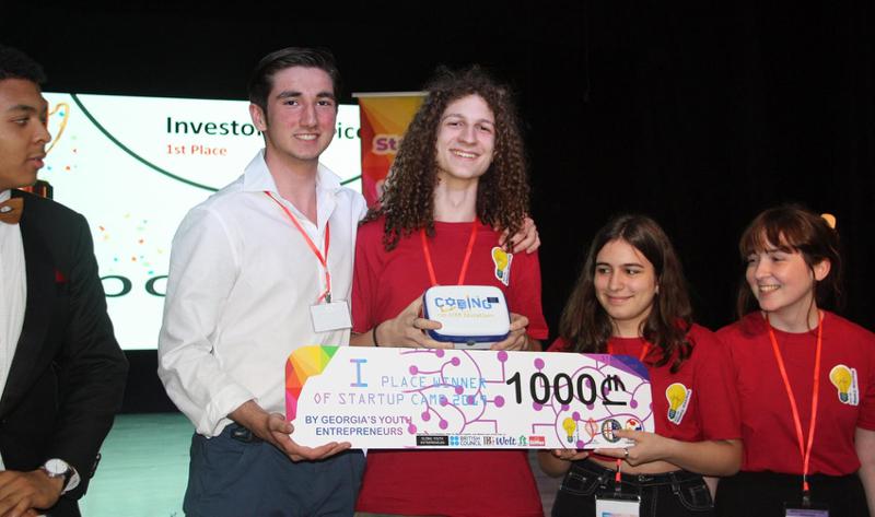 Startup Camp Youth Tbilisi 2019-ის გამარჯვებულების დაჯილდოების ცერემონია გაიმართა