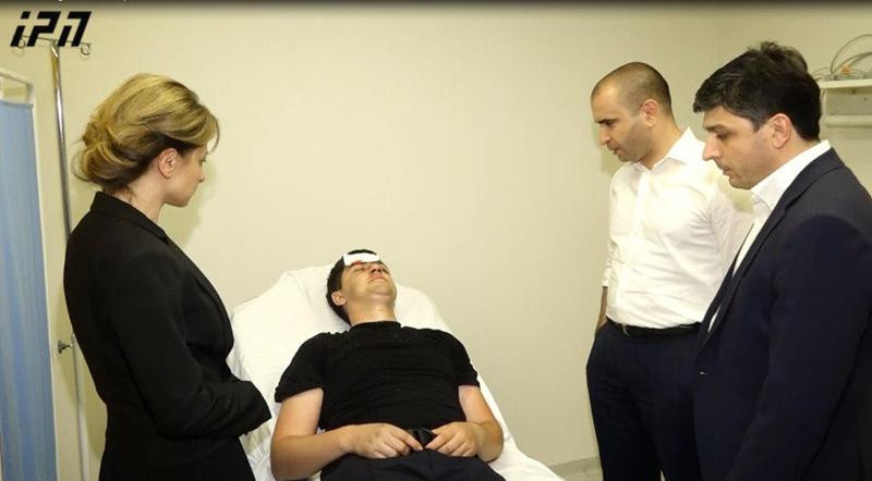 ჯანდაცვის მინისტრმა და შს მინისტრის მოადგილემ დაშავებული პოლიციელები მოინახულეს