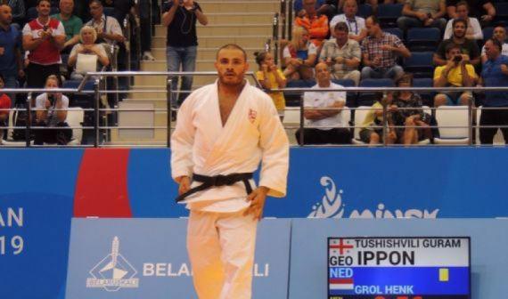 ევროპის თამაშებზე გურამ თუშიშვილმა ფინალში რუსი ძიუდოისტი დაამარცხა და ოქროს მედალი მოიპოვა