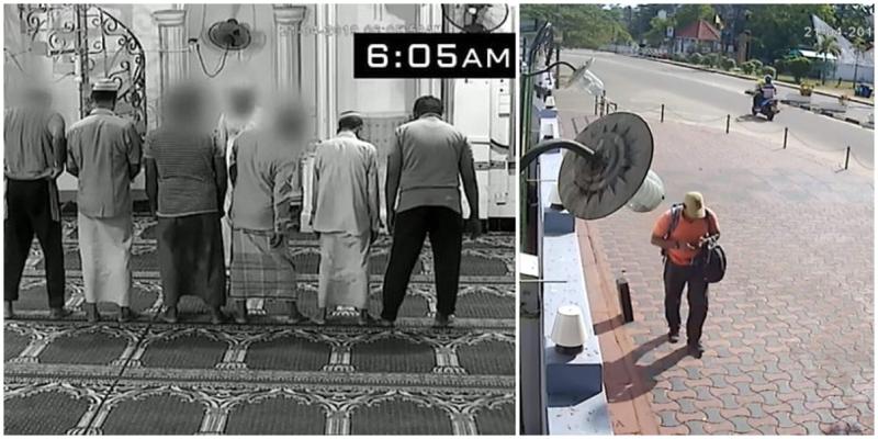 უკანასკნელი ლოცვა და ბოლო მესიჯი თავის აფეთქებამდე - სათვალთვალო კამერებით გადაღებული კადრები