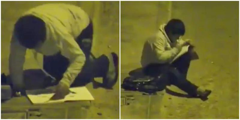 ფოტო, სადაც ბიჭი ლამპიონის შუქზე კითხულობს, მილიონობით ადამიანმა გააზიარა და ბავშვის ცხოვრება რადიკალურად შეიცვალა