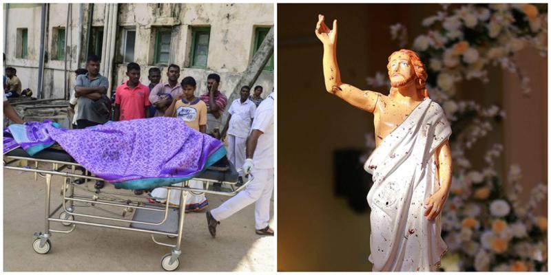 აფეთქებების შედეგად მსხვერპლი 290-მდე გაიზარდა - შემზარავი ფოტომასალა შრი-ლანკიდან