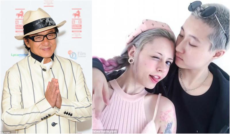 ჯეკი ჩანის ლესბოსელი შვილი უსახლკაროა და ამაში "ჰომოფობ მშობლებს" ადანაშაულებს