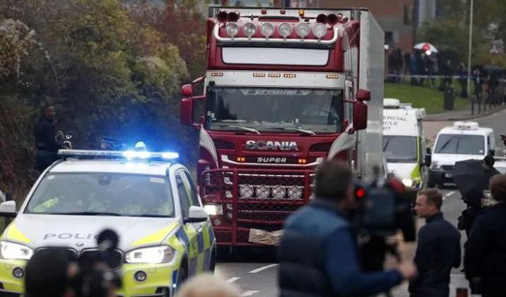 ბრიტანეთში სატვირთო მანქანაში აღმოჩენილი 39 ადამიანი ჩინელი იყო