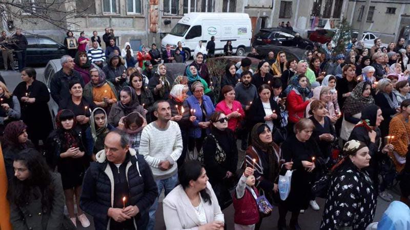 ე.წ. ბერი ნიკოლოზის მიმდევრები "იმედის" თანამშრომლებს დაუპირისპირდნენ