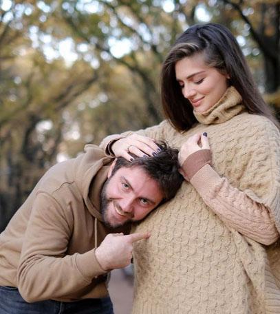 "ჩვენი ბედნიერების 7 თვე!" - ორსული ჯანეტ ქერდიყოშვილის საშემოდგომო ფოტოსესია "ინსტაგრამიდან"