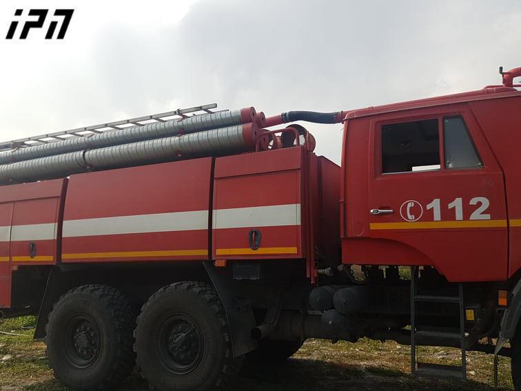 ძამის ხეობაში ხანძარია