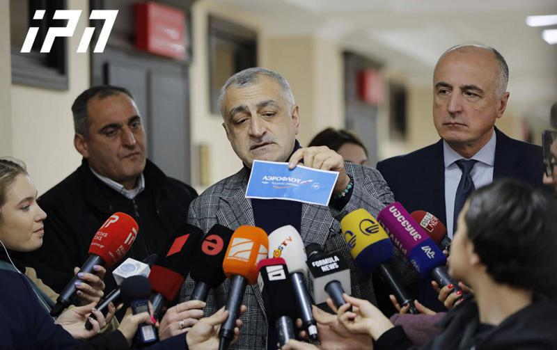 ბიძინა ივანიშვილს თბილისი-მოსკოვის მიმართულებაზე  ბიზნესკლასის ბილეთი ვუყიდე და შეუძლია ქვეყანა დატოვოს - მამუკა ხაზარაძე