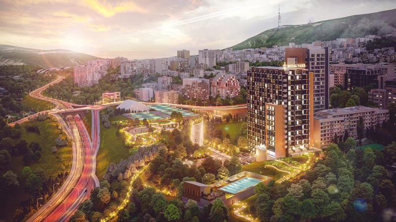 Royal  Vake -   თანამედროვე საცხოვრებელი ვაკეში  რამდენიმე ჰექტარი რეკრეაციული ზონით