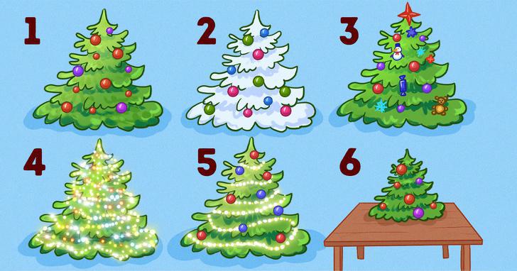 ტესტი: როგორ მორთავდი ნაძვის ხეს? - აირჩიეთ ექვსიდან ერთი და გაიგეთ, საიდუმლო თქვენი პიროვნების შესახებ