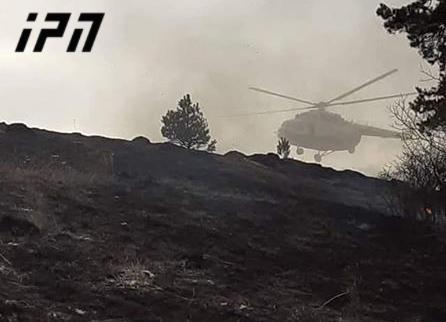 ატენის ხეობის გარდა, ხანძრის კიდევ ერთი კერა რკონის ხეობაში გაჩნდა - საგანგებოს უფროსის  კომენტარი