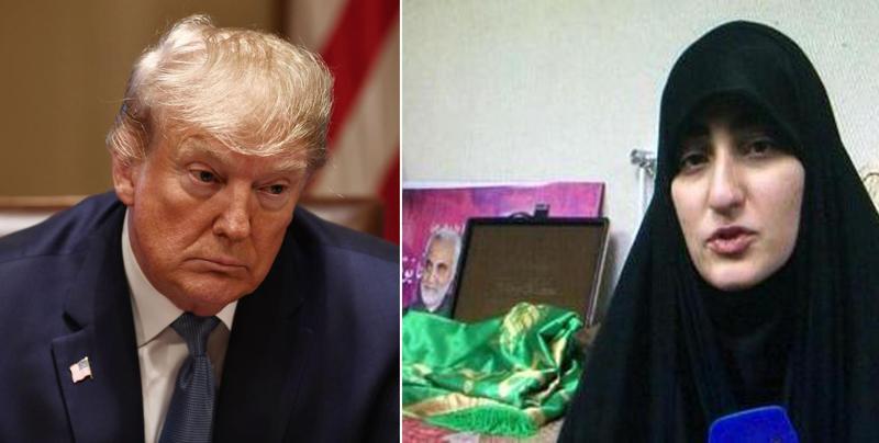 "შეშლილო ტრამპ, არ იფიქრო, რომ მამაჩემის მოკვლით ყველაფერი დასრულდა" - ყასემ სოლეიმანის შვილის მიმართვა