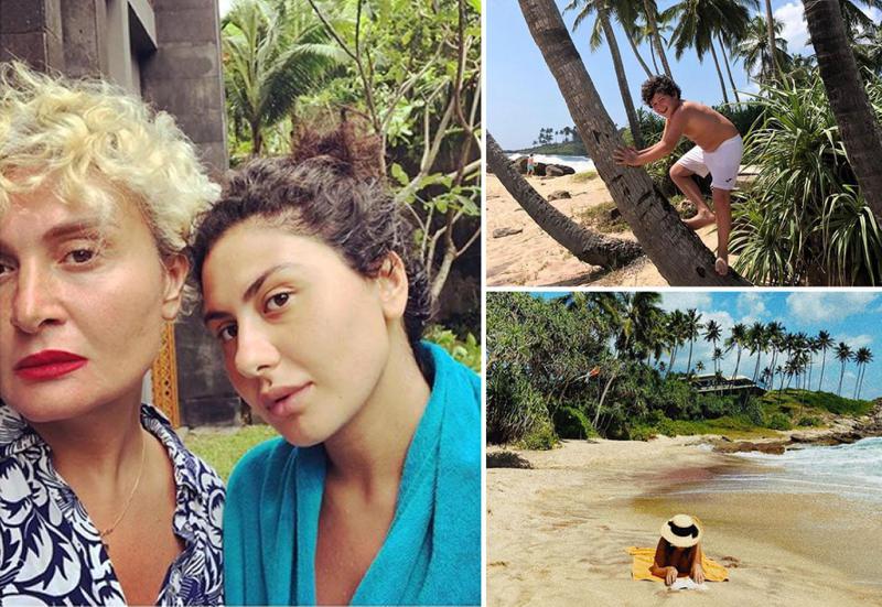 ნანუკა ჟორჟოლიანი შრი-ლანკაზე შვილებთან ერთად ისვენებს - ნახეთ ფოტოები