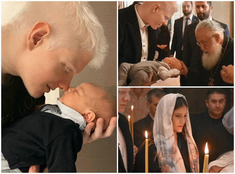 ბერა ივანიშვილის ვაჟი გაქრისტიანდა - ფოტოები ნათლობიდან