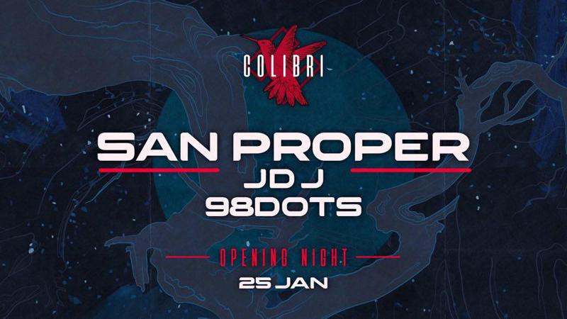 კლუბ "კოლიბრში" 25 იანვარს ამსტერდამელი მუსიკოსი San Proper დაუკრავს