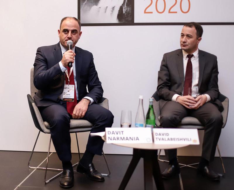 დავით ნარმანია საერთაშორისო საინვესტიციო ფორუმზე პრეზენტაციით წარდგა