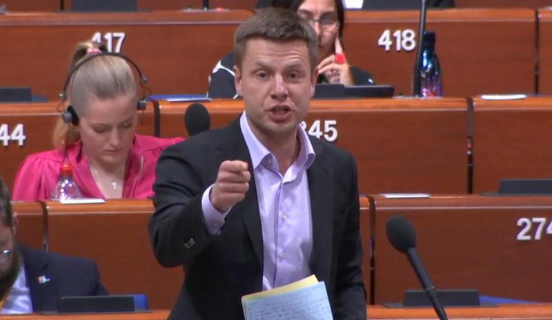 "რუსები კლავენ უკრაინელებს უკრაინაში, ქართველებს საქართველოში, მაგრამ მათ იყიდეს მთელი ასამბლეა და აი, რატომ არ წერია ეს სიტყვები დოკუმენტში" - უკრაინელი დეპუტატი