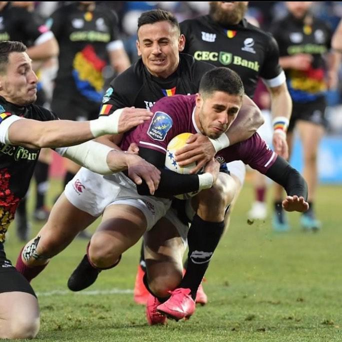 "ბორჯღალოსნებმა" რუმინეთის ნაკრები 41:13 დაამარცხეს