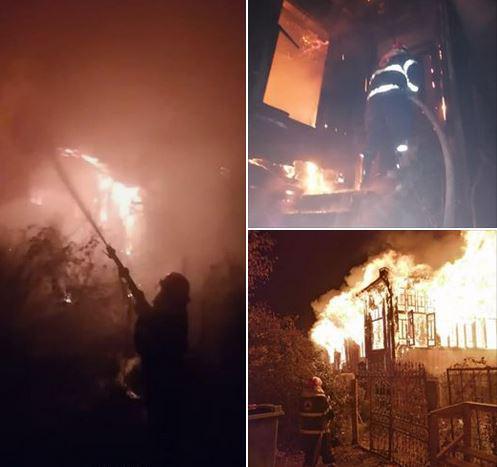 საგანგებო სიტუაციების სამსახური ბაღდათში მომხდარ ხანძარზე ინფორმაციას და ფოტოებს ავრცელებს