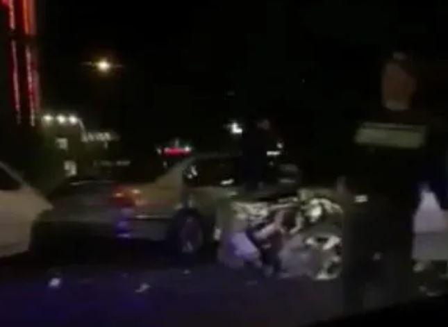 აღმაშენებლის გამზირზე, ავტოსაგზაო შემთხვევის გამო, მოძრაობა შეფერხებულია