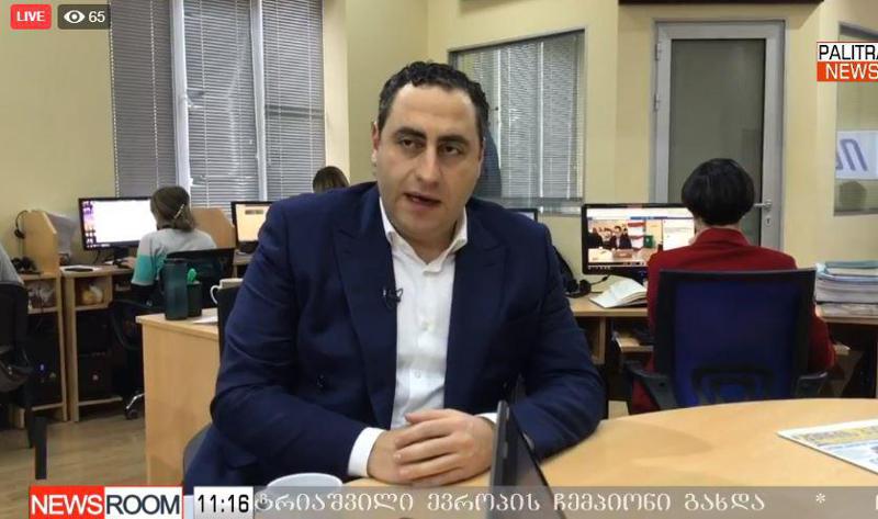 LIVE: გიორგი ვაშაძე "ნიუსრუმში"