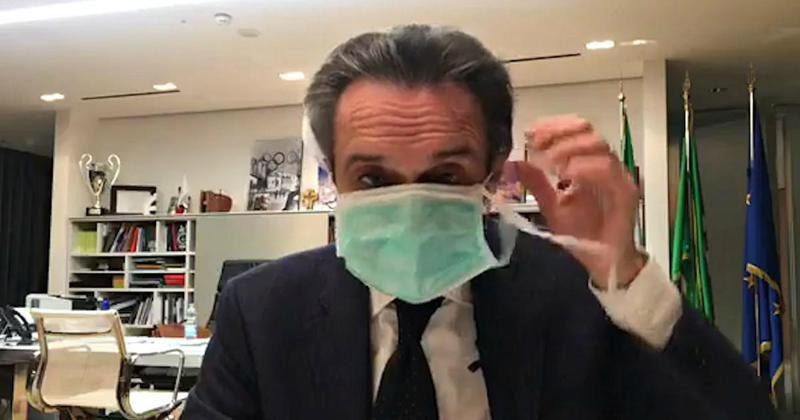 ლომბარდიის გუბერნატორმა თვითიზოლაცია გამოაცხადა და ამის შესახებ ხალხს "ფეისბუქით“ შეატყობინა