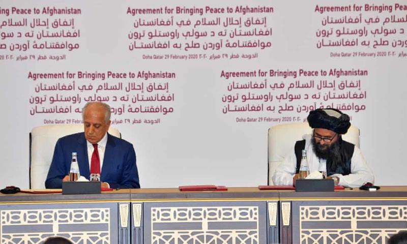 ისტორიული დღე - აშშ-მა და “თალიბანმა” სამშვიდობო ხელშეკრულებას მოაწერეს ხელი