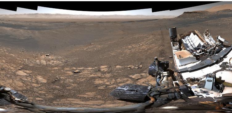 ფოტოები, სადაც მარსის მთლიანი ჰორიზონტი  ჩანს - მარსმავალმა   უმაღლესი რეზოლუციის პანორამული სურათები გამოგზავნა