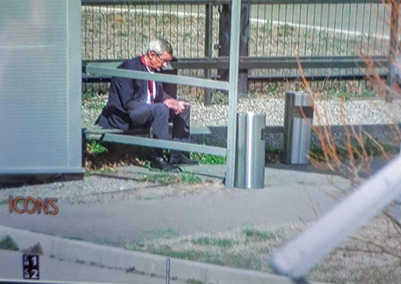 დღის ფოტო - პაატა იმნაძე ლუგარის ცენტრის ეზოში