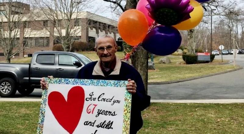 "მე შენ მიყვარხარ 67 წელია, ქორწინების იუბილეს გილოცავ!" - რა სიურპრიზი გაუკეთა ამერიკელმა პენსიონერმა კარანტინში მყოფ ცოლს