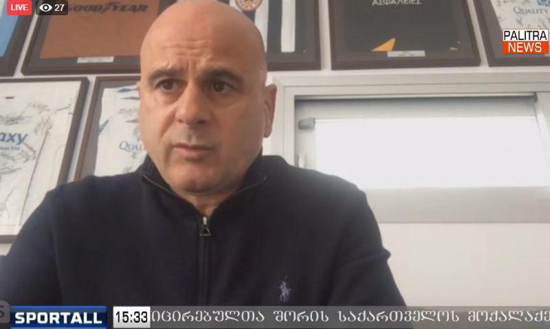 LIVE: გადაცემა "სპორტალის" სტუმარია თემურ ქეცბაია