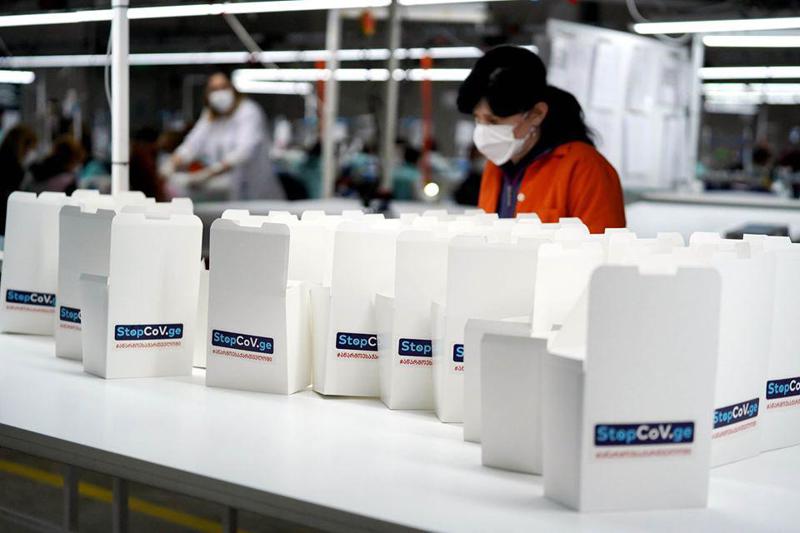 საქართველოში წარმოებული პირბადეები 50 თეთრად გაიყიდება