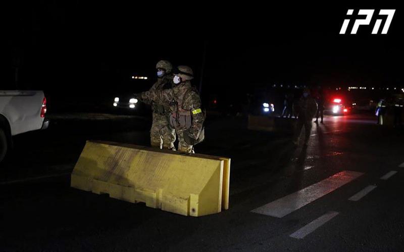 გამთენიისას მარნეულში სამხედრო ტექნიკა შეიყვანეს