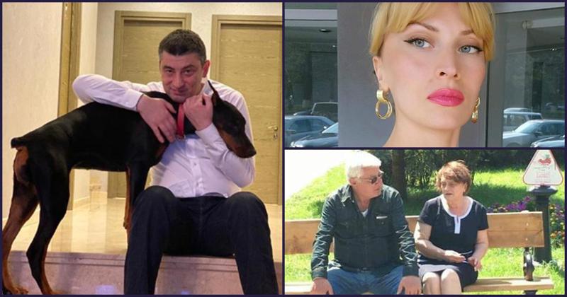 პრემიერ გახარიას საზოგადოებისთვის უცნობი და და მშობლები, რომლებსაც "ზვიადისტებად" მოიხსენიებდნენ (ფოტო)