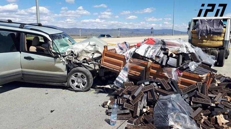 გორთან ავარიის შედეგად ახალგაზრდა ქალი დაშავდა