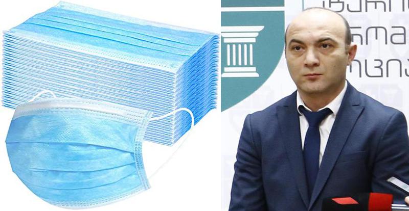 მაისის ბოლომდე საქართველო ჩინეთიდან 1 900 000 ლარამდე ღირებულების 2 მლნ პირბადეს შეიძენს